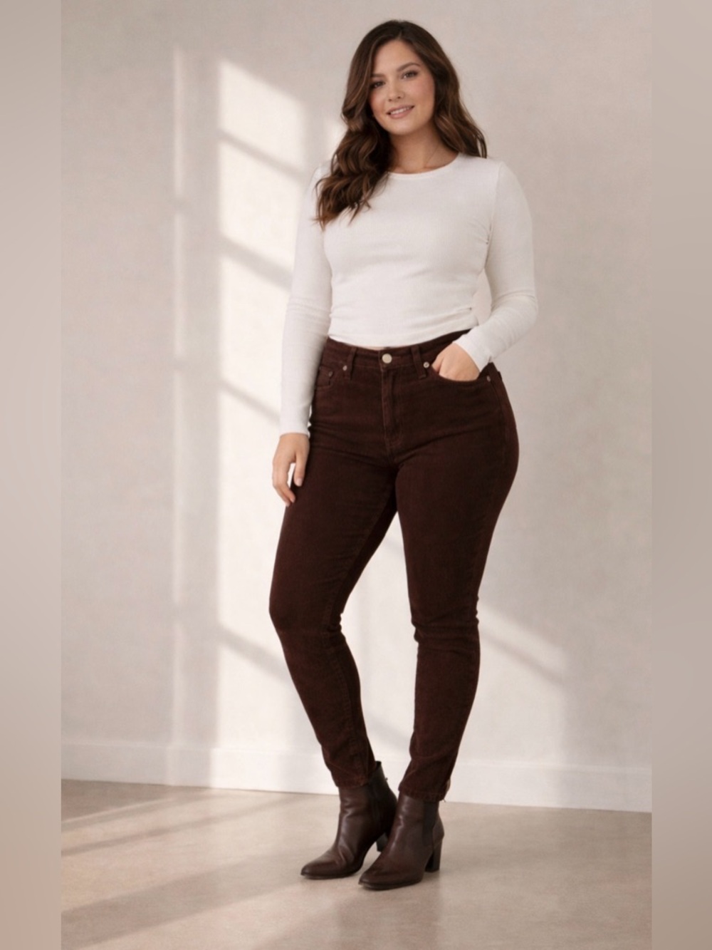 Levi’s Brown Corduroy Skinny Pants